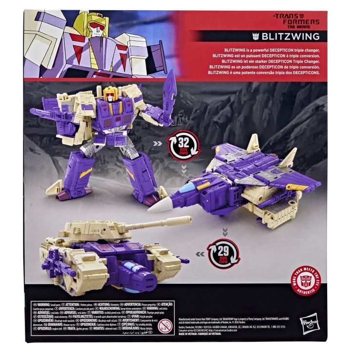 Transformers Studio Series The Movie Blitzwing Leader Class