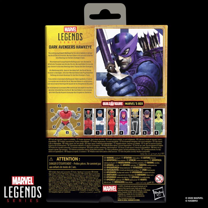 Marvel Legends Series Dark Avengers Hawkeye