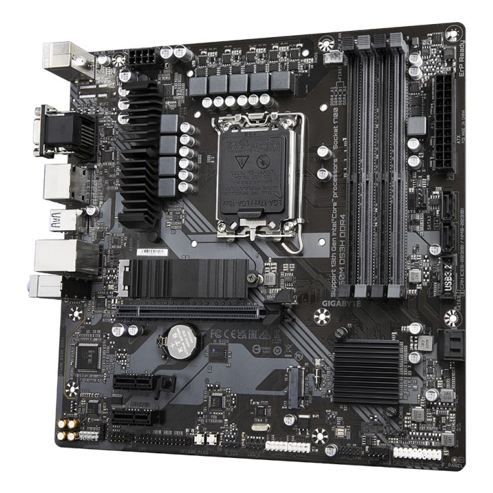 GIGABYTE B760M DS3H DDR4 Motherboard