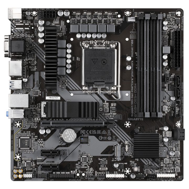 GIGABYTE B760M DS3H DDR4 Motherboard