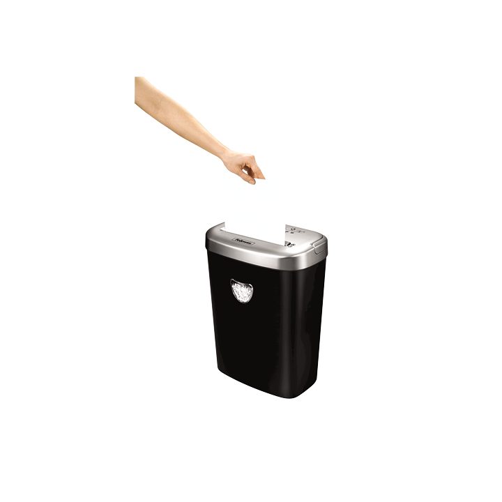 Fellowes 53C triturador de papel Corte cruzado 22 cm Negro