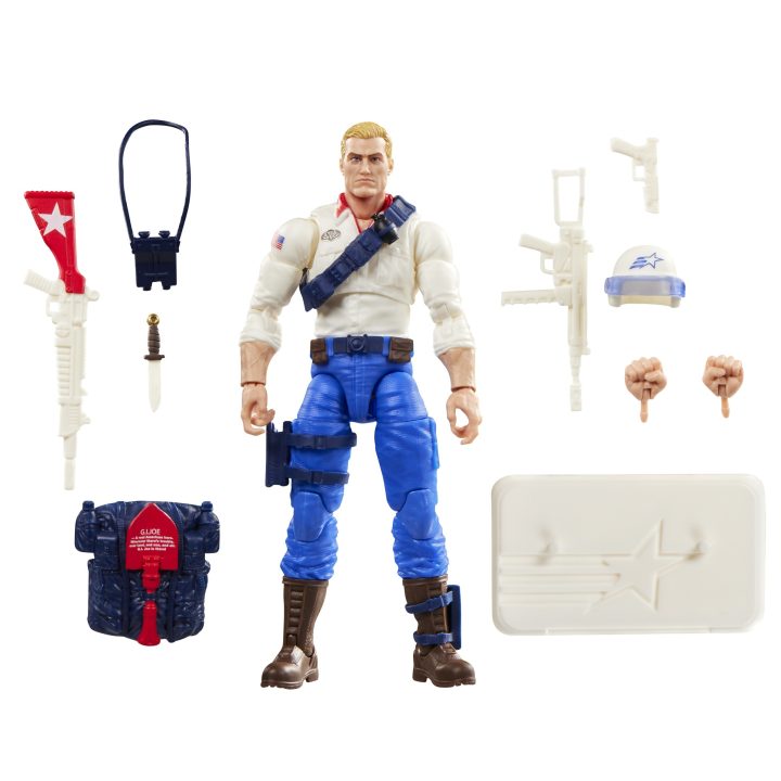 Hasbro G.I. Joe Classified Series Duke em embalagem retro