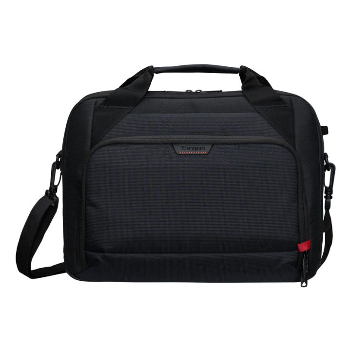 Targus EcoSmart 14" Briefcase, Black, Red