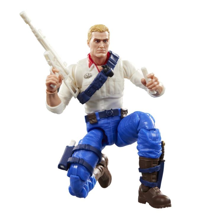 Hasbro G.I. Joe Classified Series Duke em embalagem retro