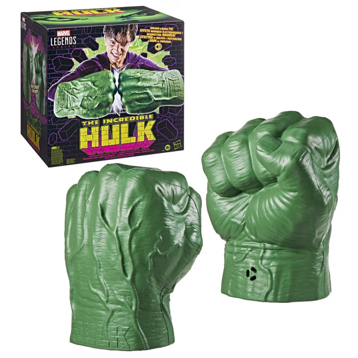 Marvel Legends Series Incredible Hulk Premium Role-Play Fists with…