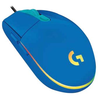 Logitech Ratón - diestro - óptico - 6 botones - cableado - USB - azul…