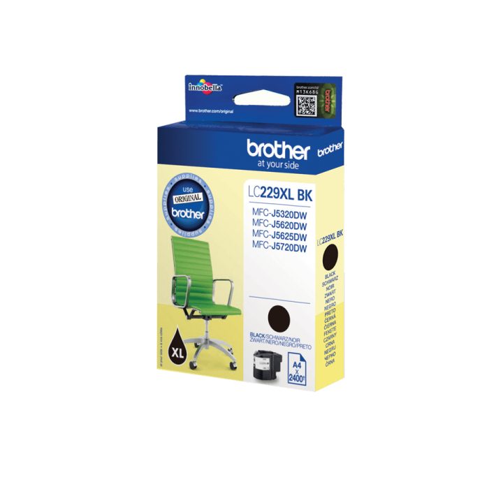 Brother LC229XLBKBP Ink Cartridge 1 piece(s) Original Black