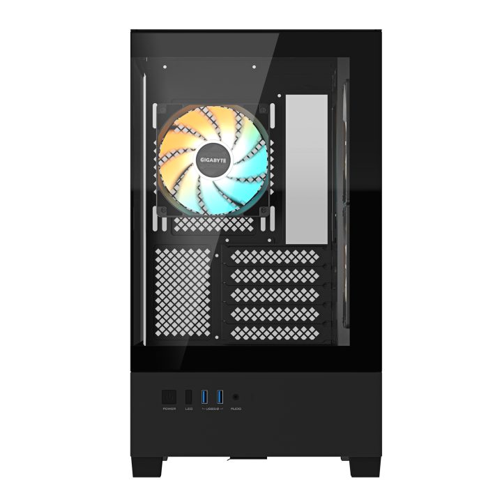 GIGABYTE C201 PANORAMIC Caja de PC – Torre Media, m-ATX, soporte para…