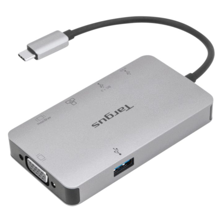Targus DOCK419 Wired USB 3.2 Gen 1 (3.1 Gen 1) Type-C Gray