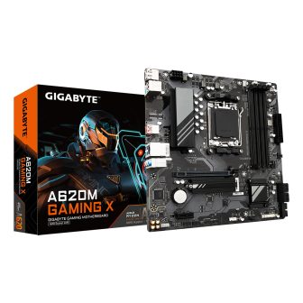 GIGABYTE A620M GAMING X Motherboard - Supports AMD Ryzen 8000 CPUs…