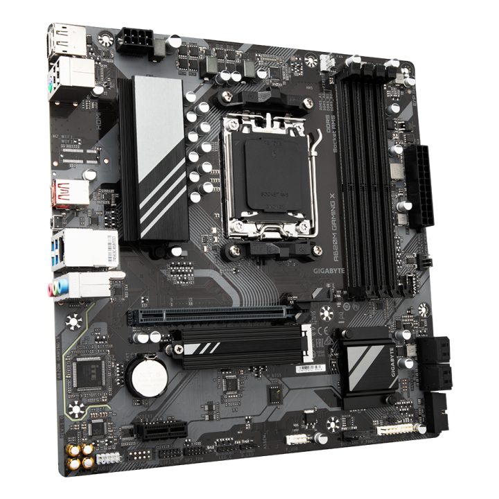 GIGABYTE A620M GAMING X Motherboard - Suporta CPUs AMD Ryzen 8000…