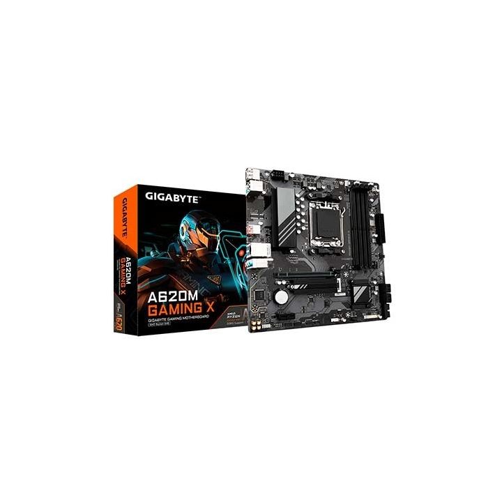 GIGABYTE A620M GAMING X Placa base - Soporta CPUs AMD Ryzen 8000, VRM…