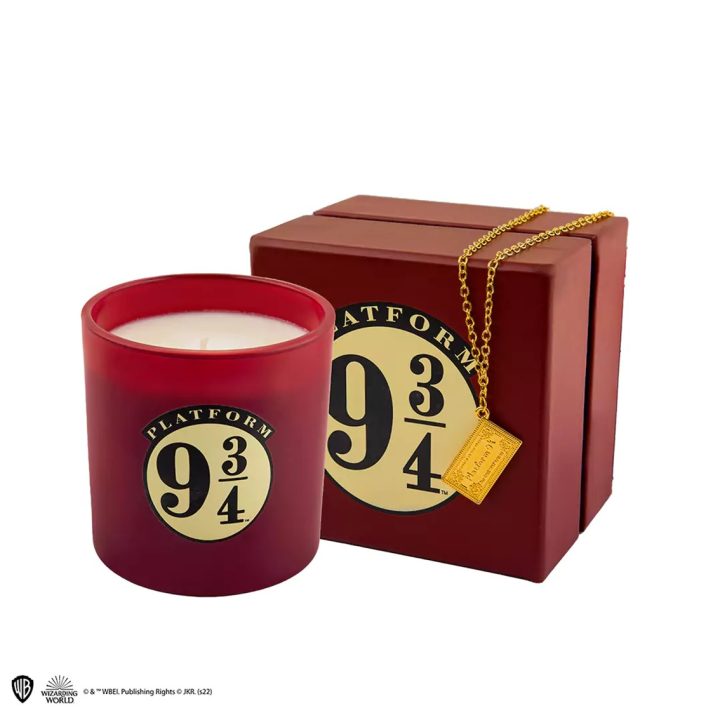 Vela da plataforma 9 e 3/4 e colar Cinereplicas Harry Potter (CR2157)
