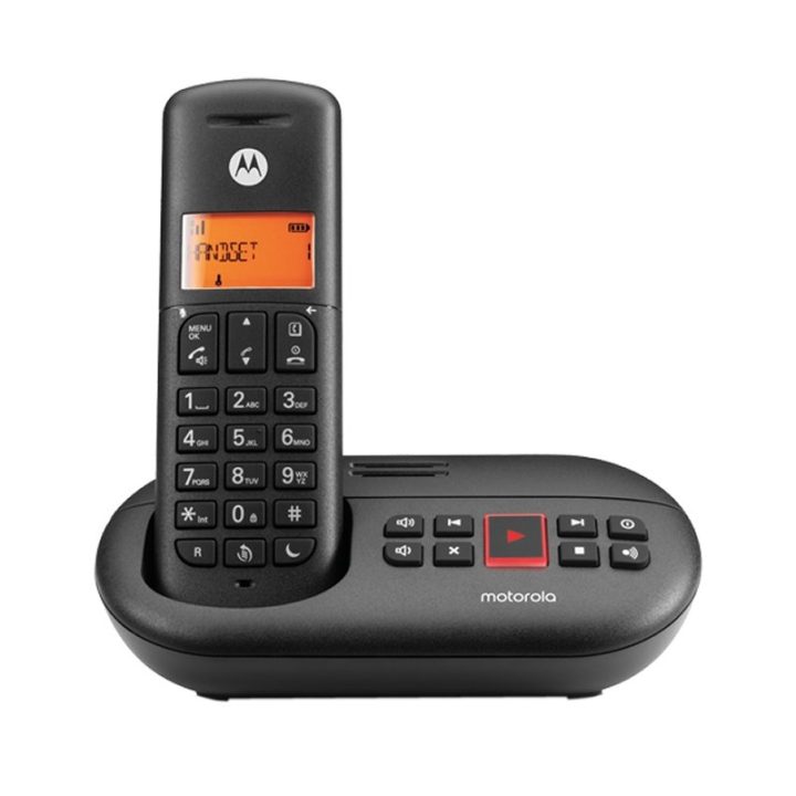 Motorola E211 DECT Phone Caller ID Black