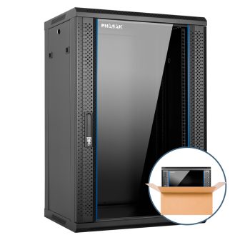 Armário rack de parede 19 polegadas Phasak pro 18U 600X450…