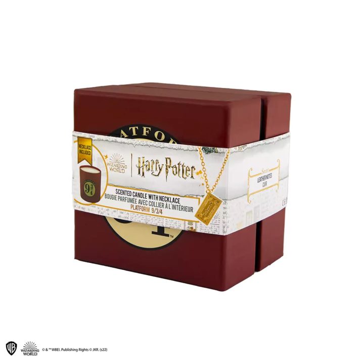 Platform 9 3/4 Candle and Necklace Cinereplicas Harry Potter (CR2157)