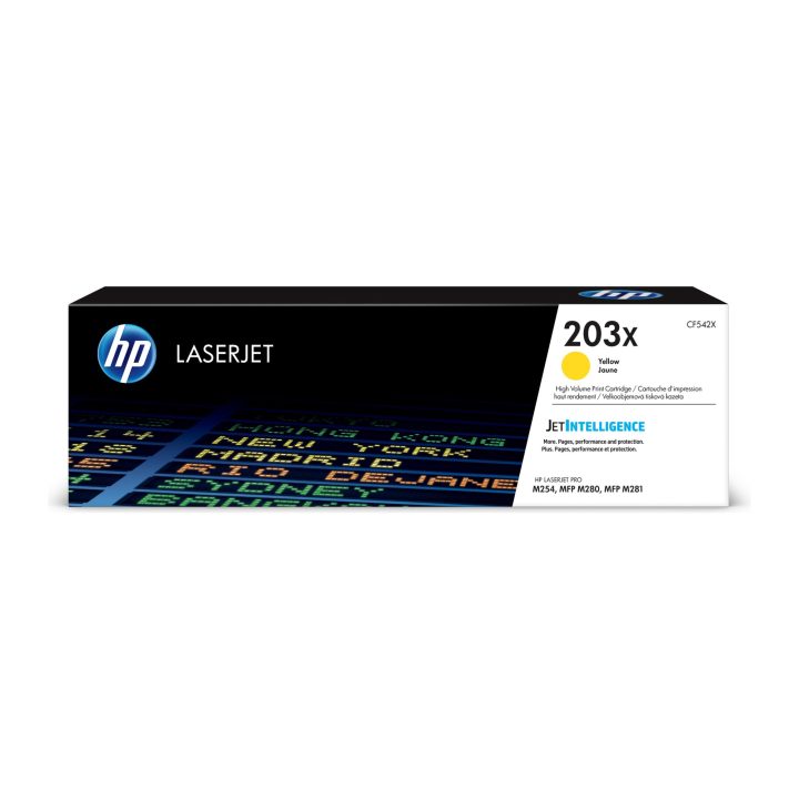 HP LaserJet Original 203X High Yield Yellow Toner Cartridge