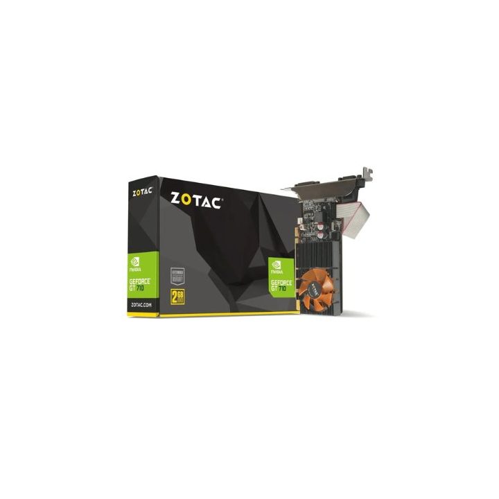 ZOTAC GT 710 2GB DDR3 Graphics Card (ZT-71310-10L)
