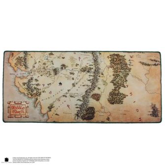 Alfombrilla escritorio Cinereplicas el señor de los anillos mapa de…