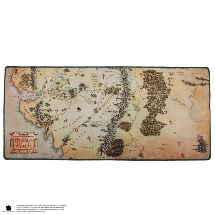 Cinereplicas The Lord of the Rings Middle-earth Map Desk Mat (CR2550)