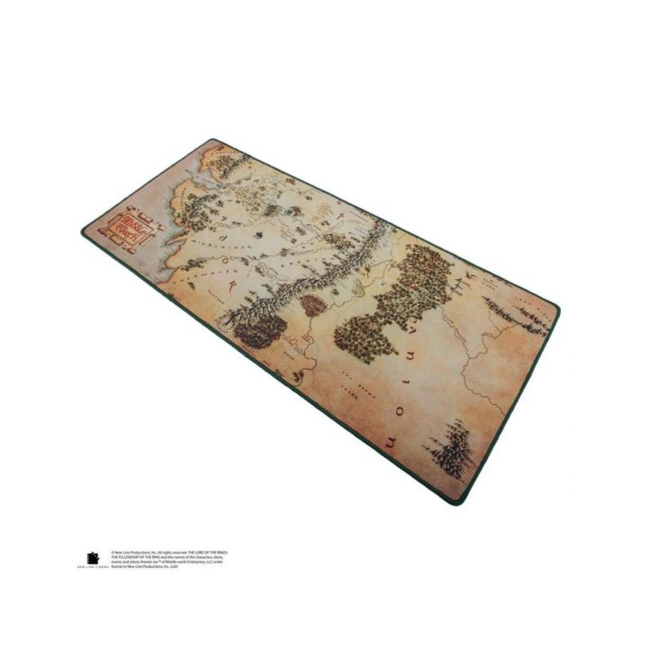 Alfombrilla escritorio Cinereplicas el señor de los anillos mapa de…