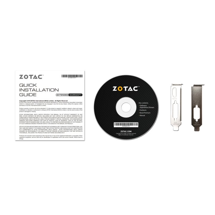 ZOTAC GT 710 2GB DDR3 Graphics Card (ZT-71310-10L)