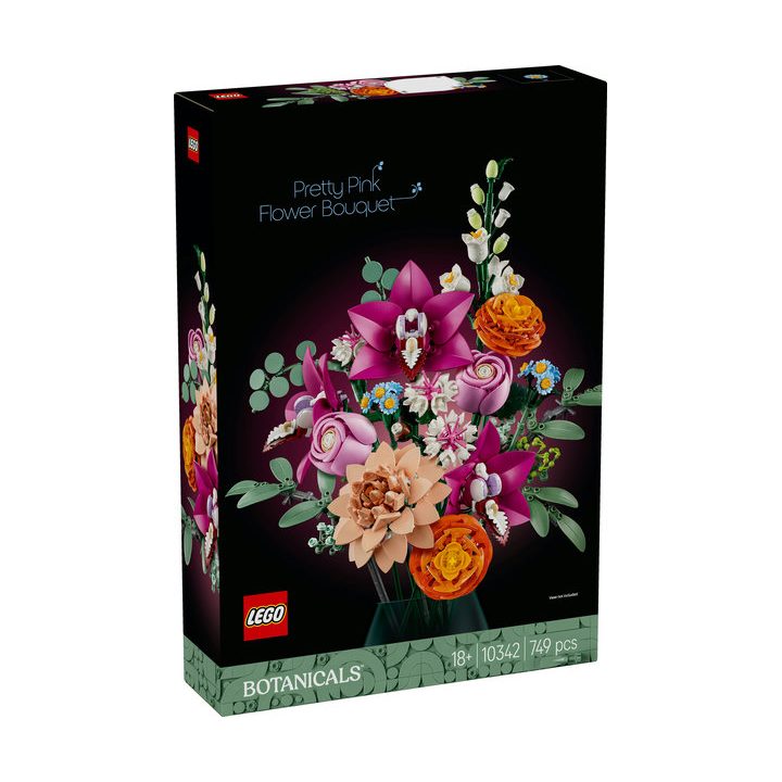 Lego Fantasy Flower Bouquet in Pink (10342)