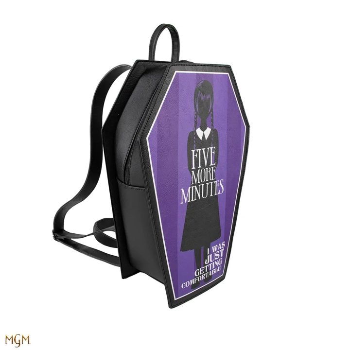 Cinereplicas Wednesday Addams Coffin Backpack (CR2480)