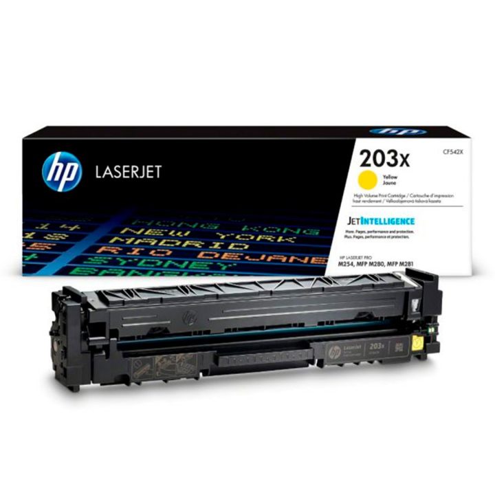 HP LaserJet Original 203X High Yield Yellow Toner Cartridge