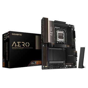 GIGABYTE X870E AERO X3D DARK WOOD Placa Base