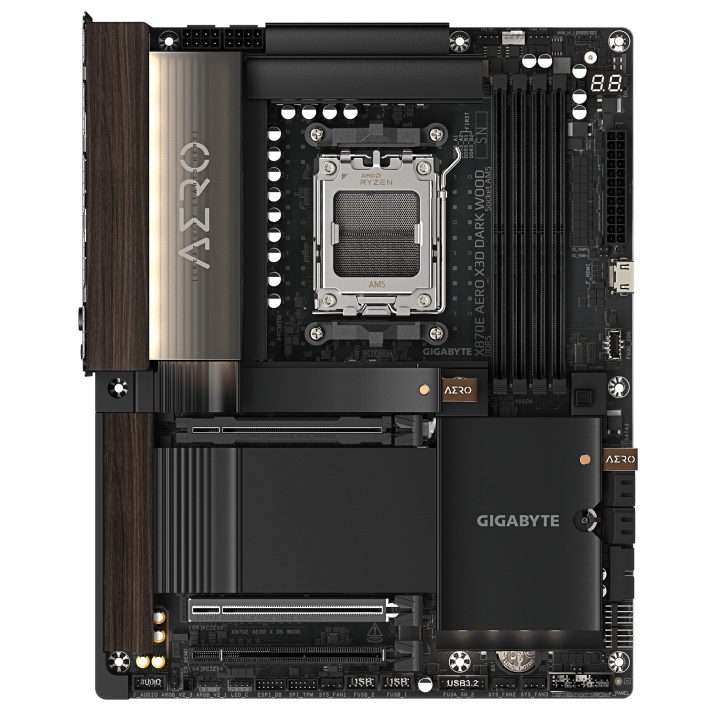 Motherboard GIGABYTE X870E AERO X3D DARK WOOD