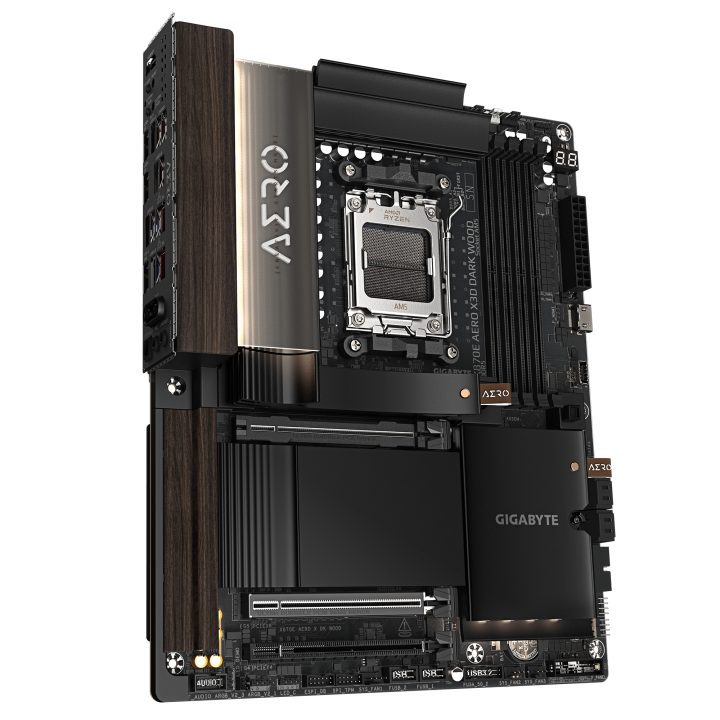 Motherboard GIGABYTE X870E AERO X3D DARK WOOD