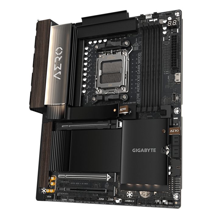 GIGABYTE X870E AERO X3D DARK WOOD Motherboard