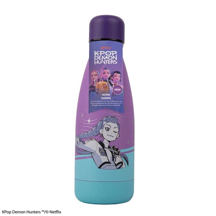Mini botella Cinereplicas kpop demon hunters rumi 500ml (CR4129)