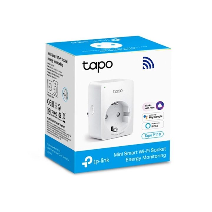 TP-Link Tapo P110 ficha inteligente 3680 W Casa, Escritório Branco