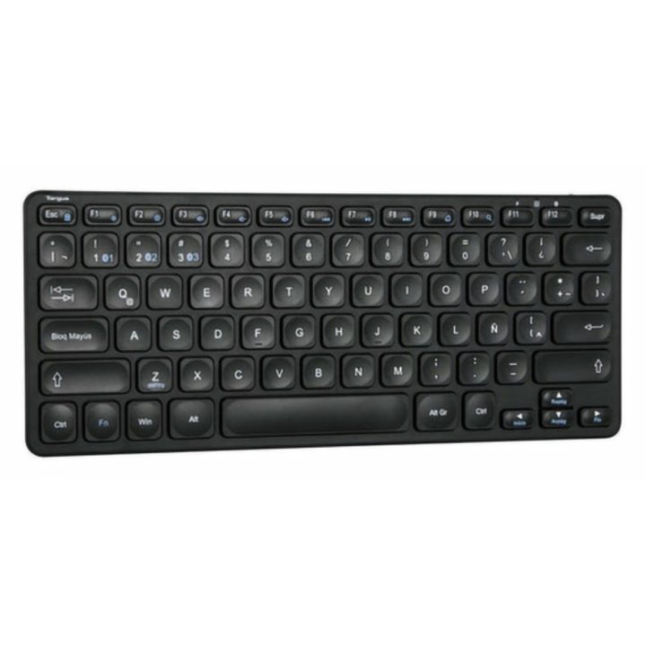 Targus AKB862ES Universal Bluetooth Keyboard QWERTY Spanish Black
