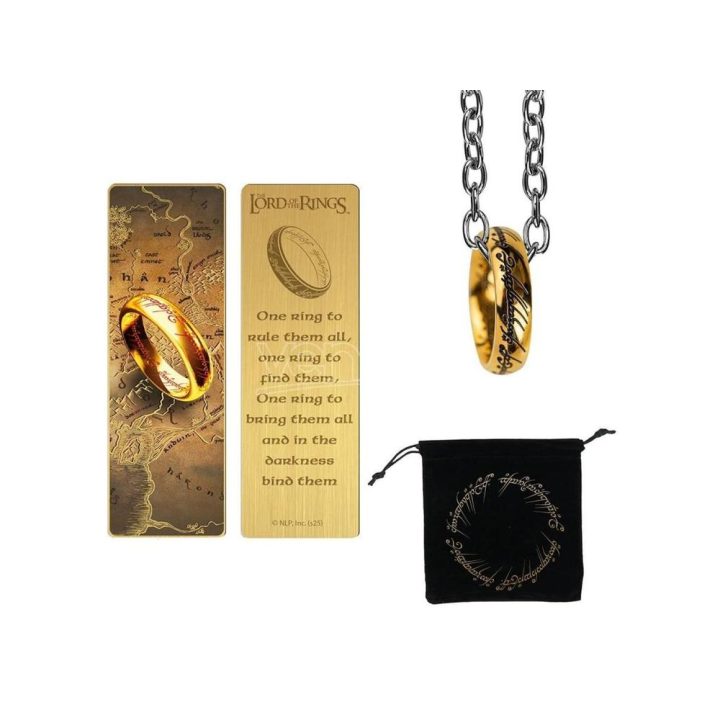 Cinereplicas The Lord of the Rings Gift Pack Metal Bookmark and One…