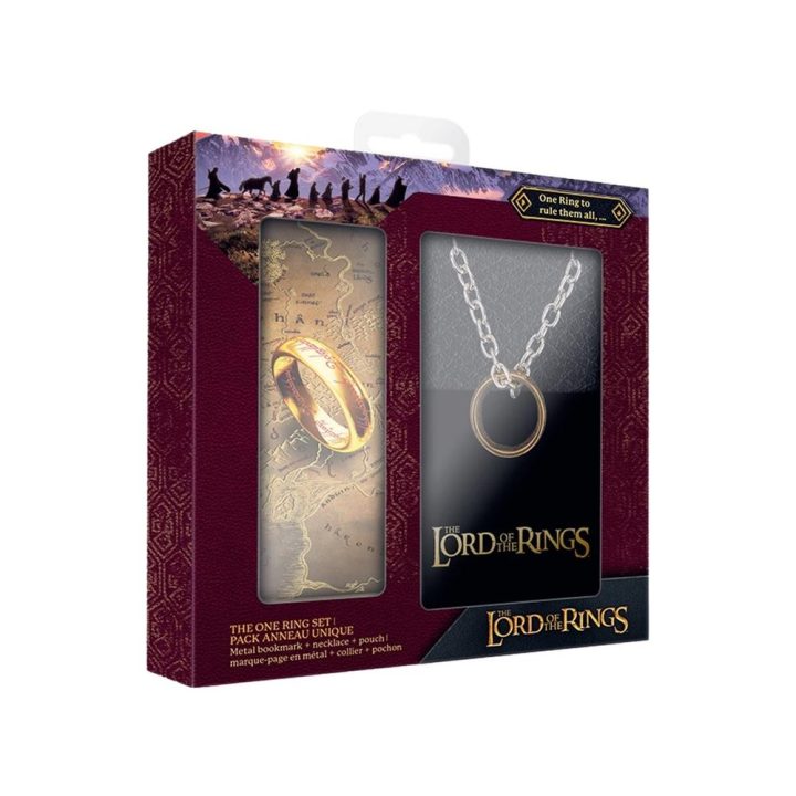 Pack de presente Cinereplicas O Senhor dos Anéis marcador de livros…