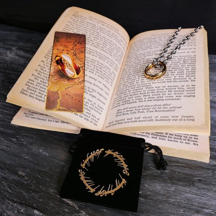 Pack de presente Cinereplicas O Senhor dos Anéis marcador de livros…
