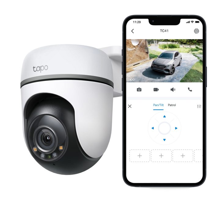 TP-Link Tapo TC41 V2 Esférica Câmara de segurança IP Interior e…