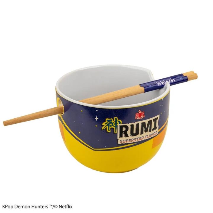 Cinereplicas KPop Demon Hunters Rumi Superstar Flavor Ramen Bowl…