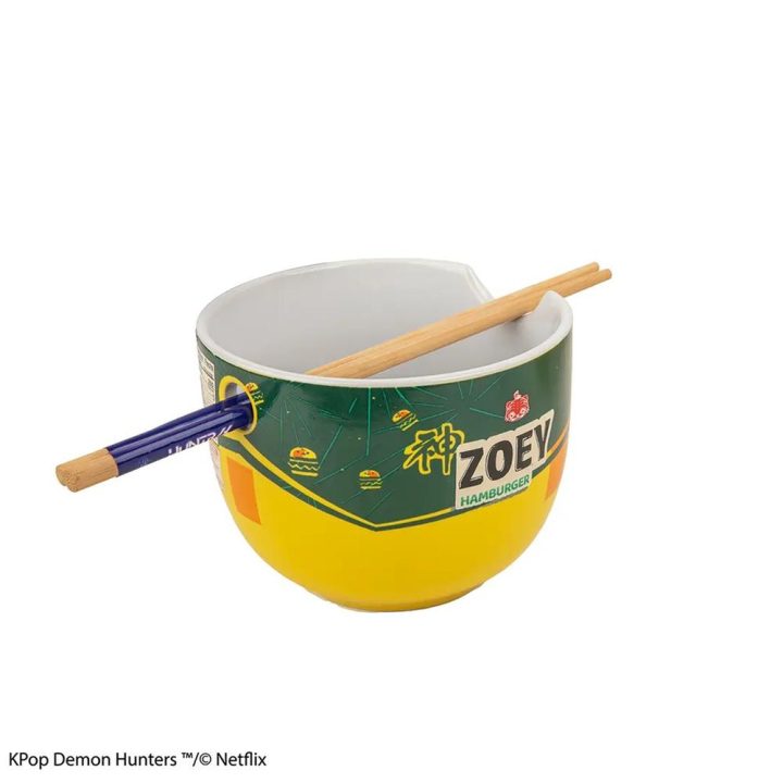 Cinereplicas KPop Demon Hunters Zoey Hamburger Ramen Bowl (CR4422)