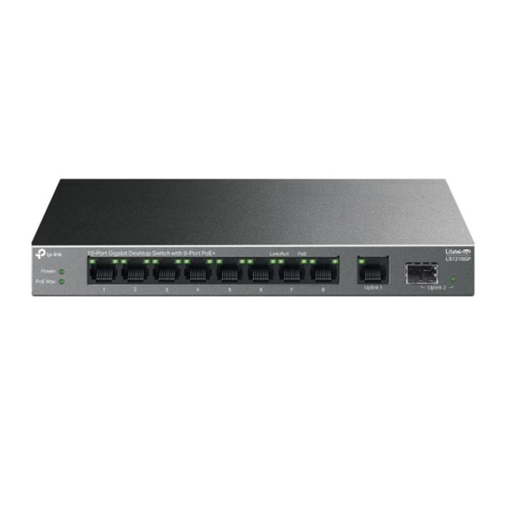 TP-Link LiteWave LS1210GP Unmanaged Gigabit Ethernet (10/100/1000)…