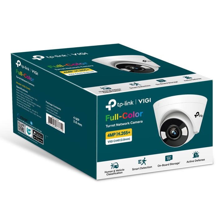 TP-Link VIGI C450 Torre Câmara de segurança IP Interior 2880 x 1620…
