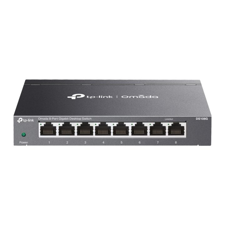 TP-Link Omada DS108G Unmanaged Gigabit Ethernet (10/100/1000) Switch…