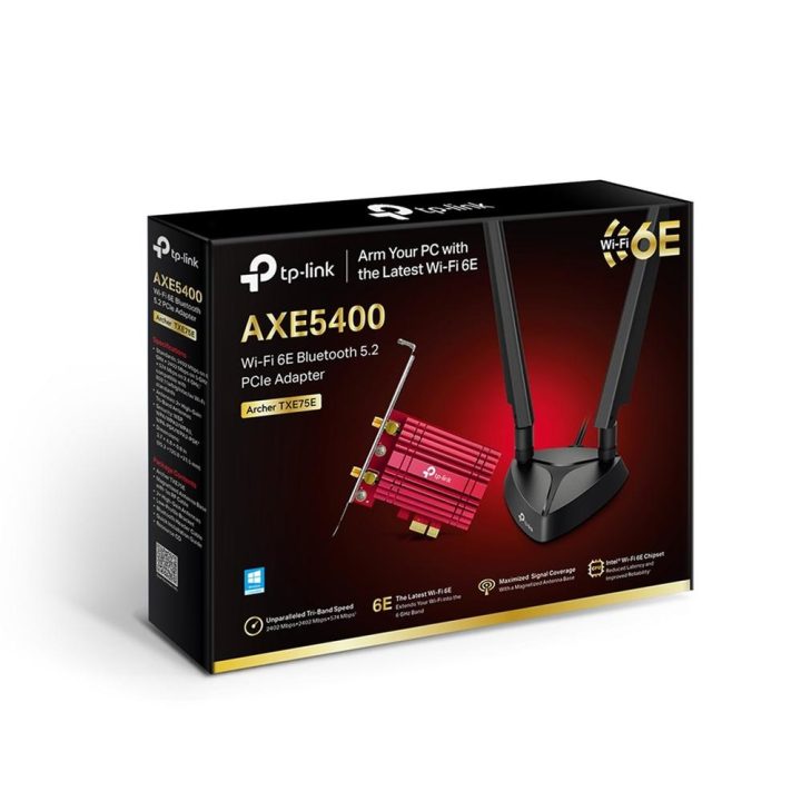 TP-Link Archer TXE75E Internal WLAN / Bluetooth 5400 Mbit/s
