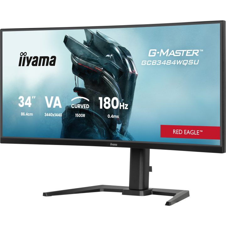 iiyama G-MASTER GCB3484WQSU-B1 34" UWQHD 180 Hz VA curvo