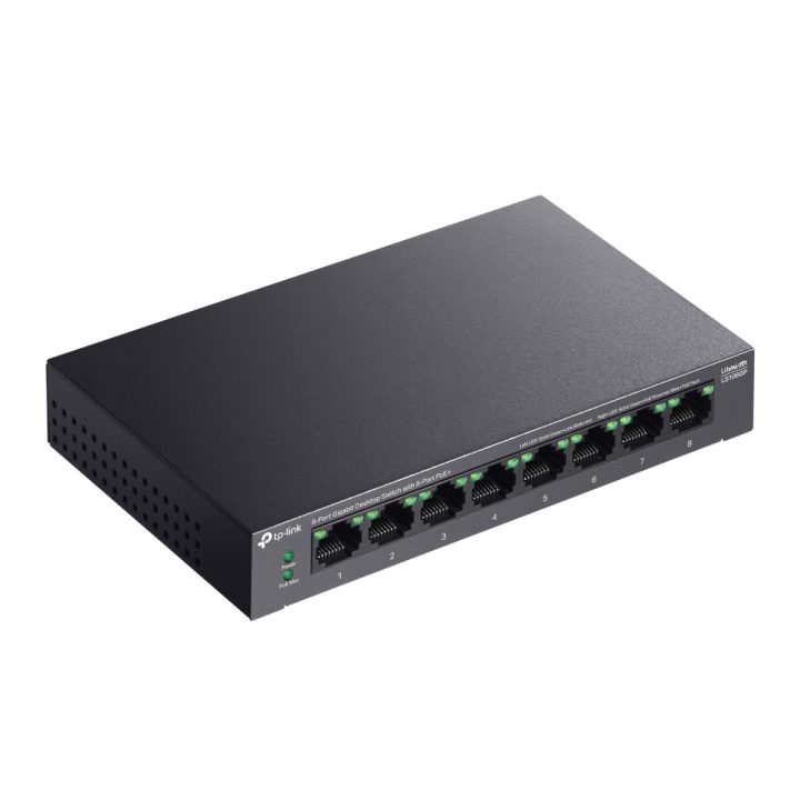 TP-Link LiteWave LS108GP switch não gerido Gigabit Ethernet…