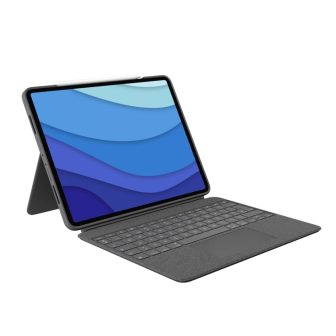 Logitech Combo Touch QWERTY Español Smart Connector Gris