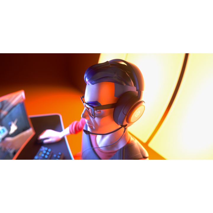 SteelSeries Arctis Nova 3 auscultadores de arco com cabo